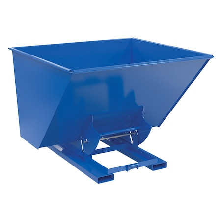 Vestil HOPPER W/O BUMP & DUMP HD 2.5 CU 6K BLUE D-250-HD-NB